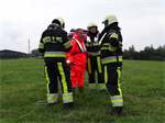 Oefening Brandweer Kollum en het ORT Oppervlakte Reddingsteam van Burgum